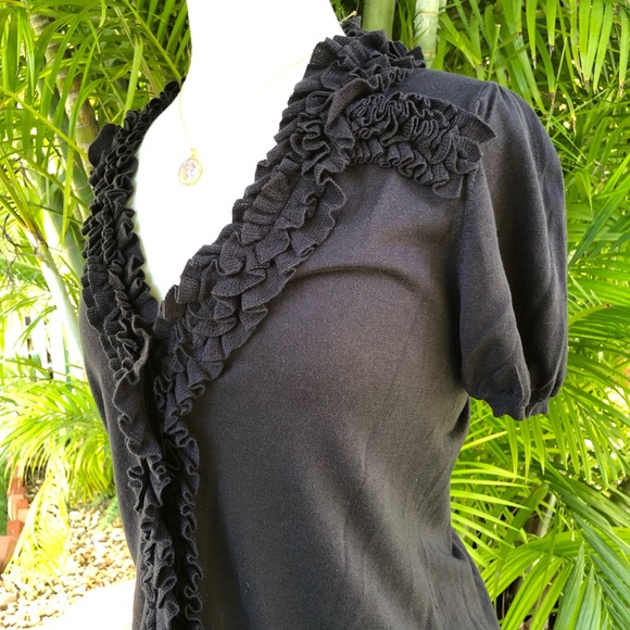 BCBGMaxAzria Sweaters - Max Azria silk blend lightweight sweater size M